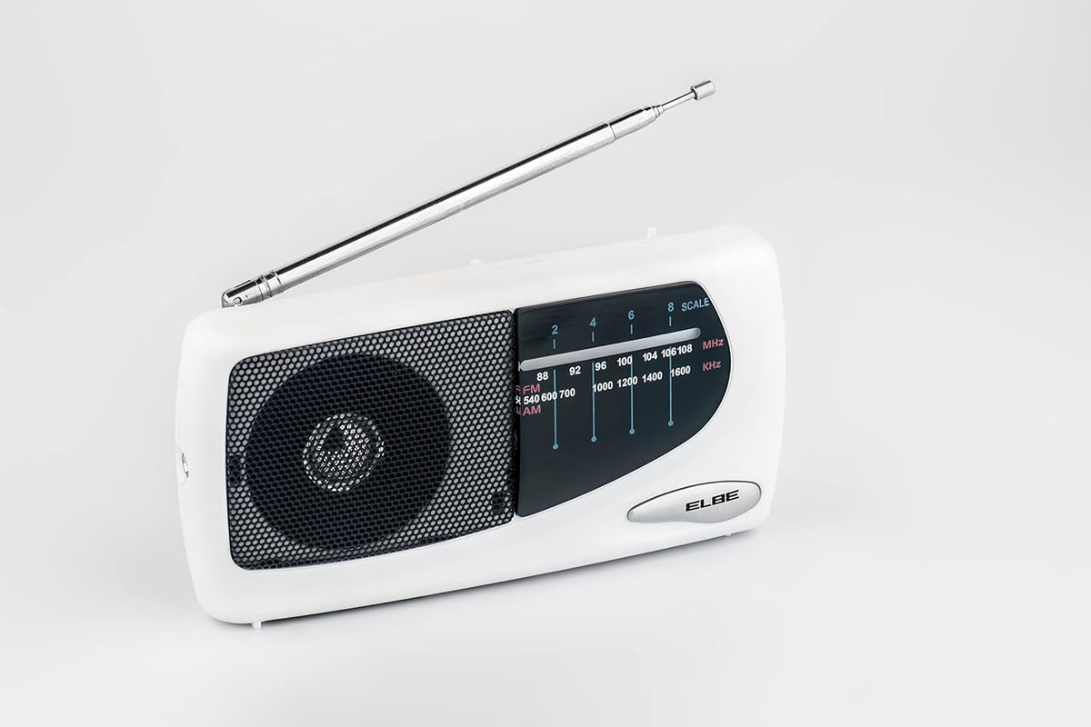 TRANSISTOR ELBE RF52 PORTATIL ALTAVOZ BLANCO