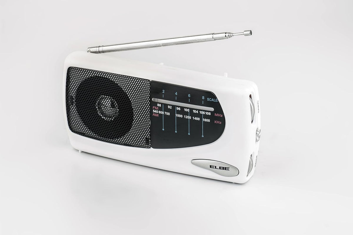 TRANSISTOR ELBE RF52 PORTATIL ALTAVOZ BLANCO
