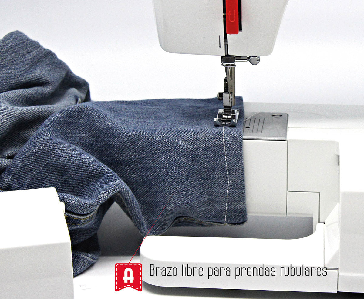 MAQUINA COSER ALFA 720+ 9 PUNTADAS LUZ LED