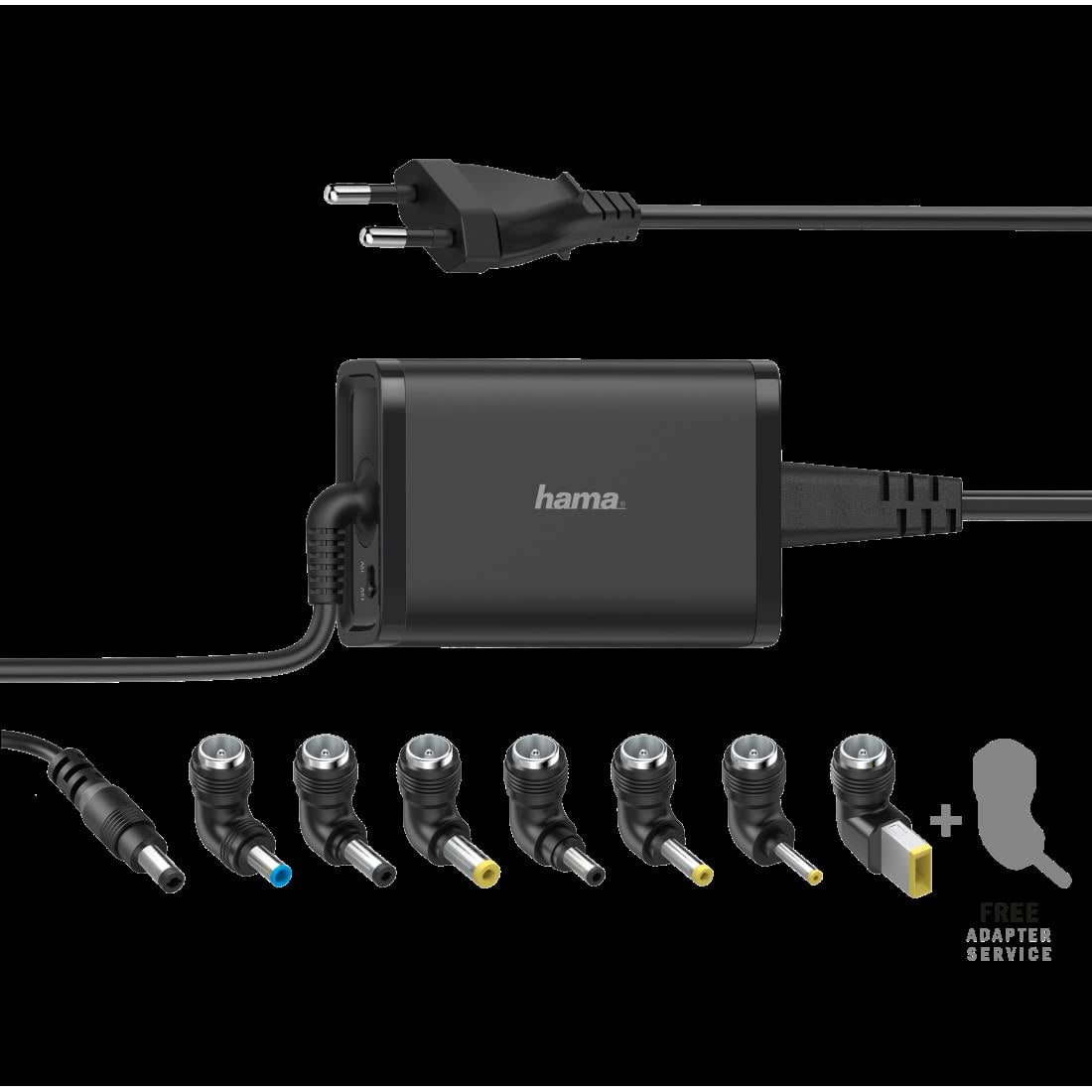 CARGADOR HAMA 00200002 PORTATIL 7 ADAPT 15-19V/65W