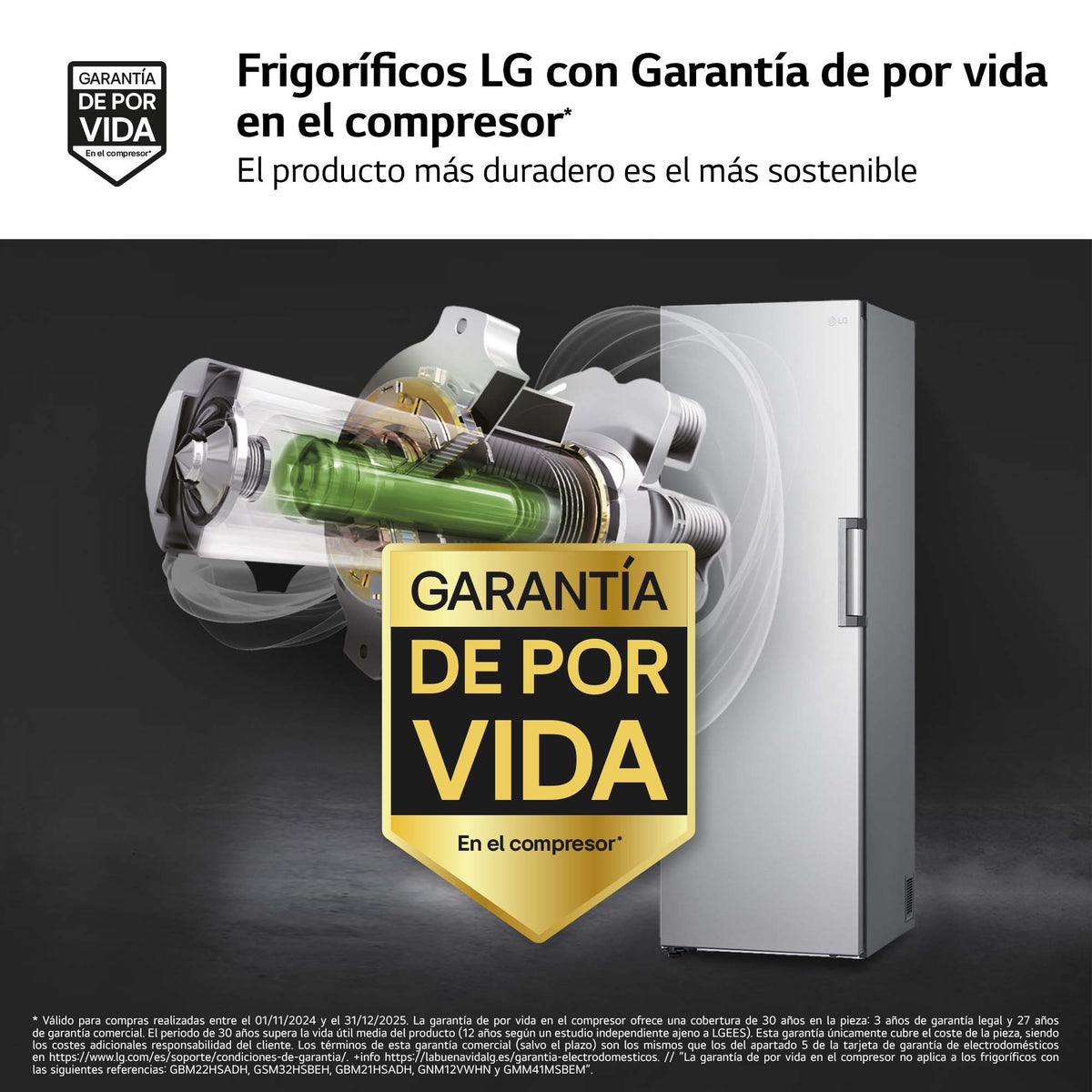 CONG.VER LG GFT41PZGSZ 186x60 1P NF INOX