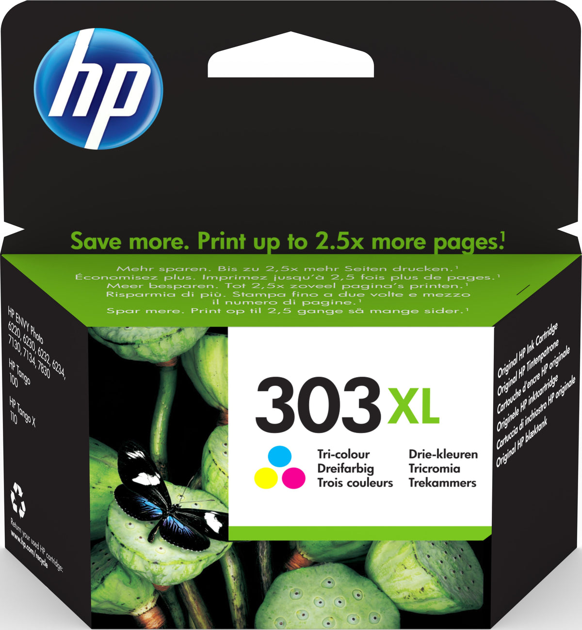 TINTA HP 303XL TRICOLOR