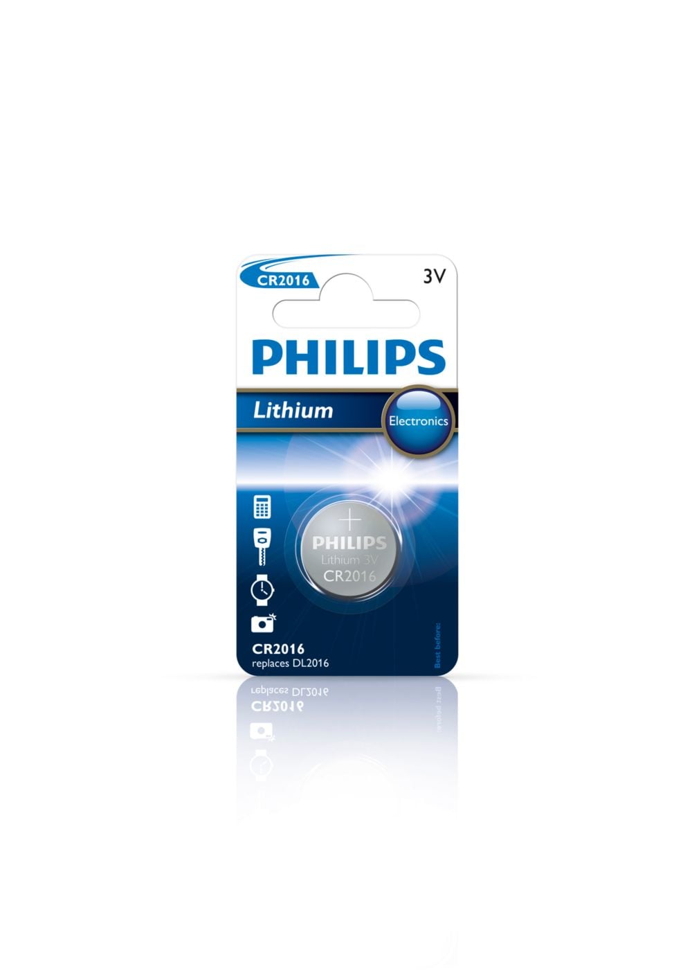 PILA PHILIPS LITHIUM CR2016 3V 1 BLISTER