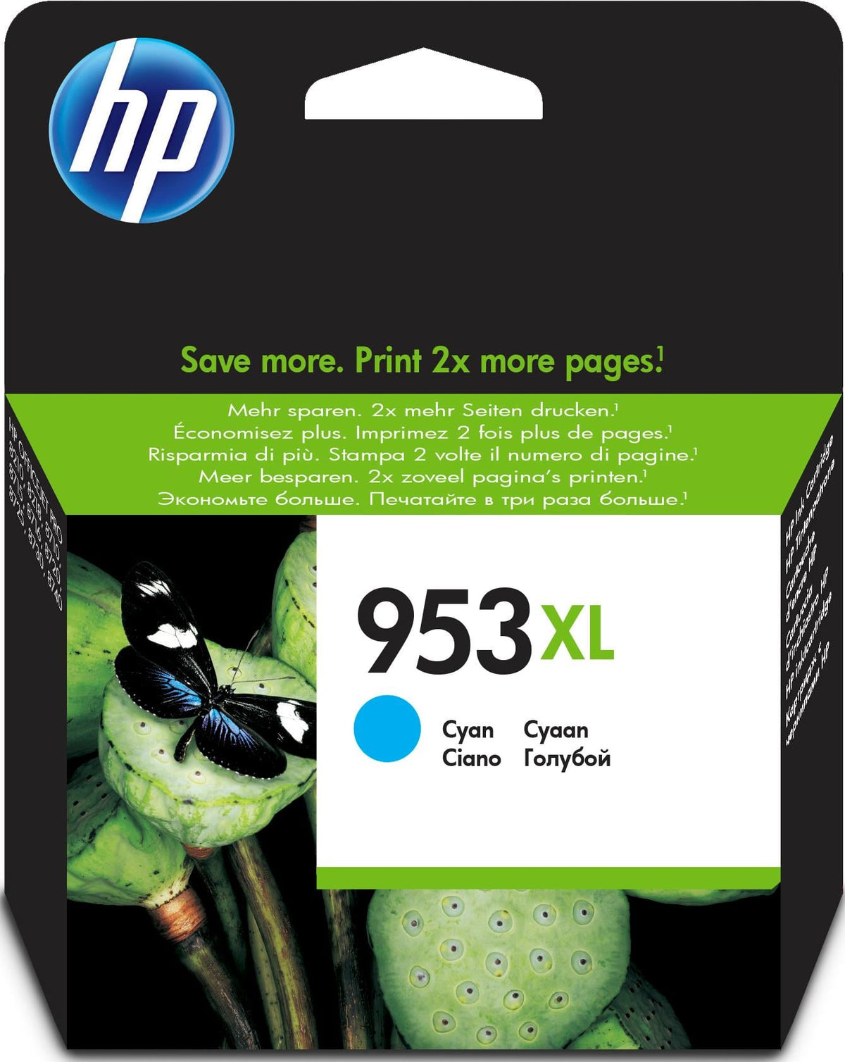 TINTA HP 953XL CIAN F6U16AEBL