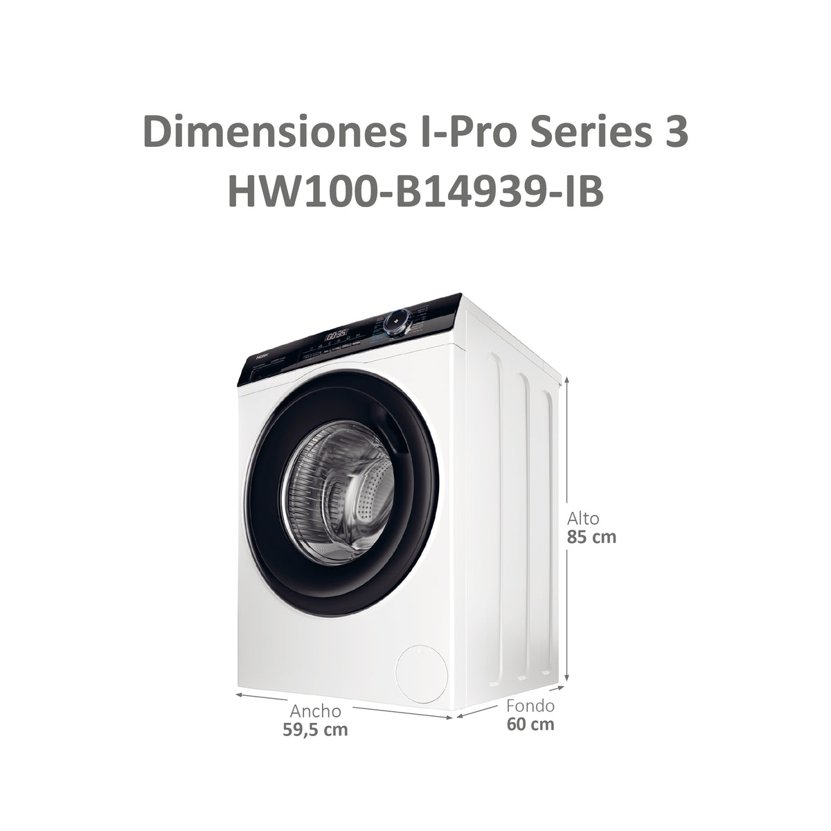 LVD. HAIER HW100B14939IB 10K 1400R BCA STEAM