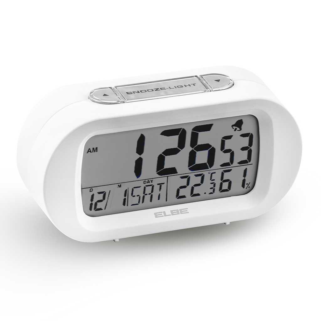 RELOJ/DESPERTADOR ELBE RD009 B DISPLAY ILUMINADO