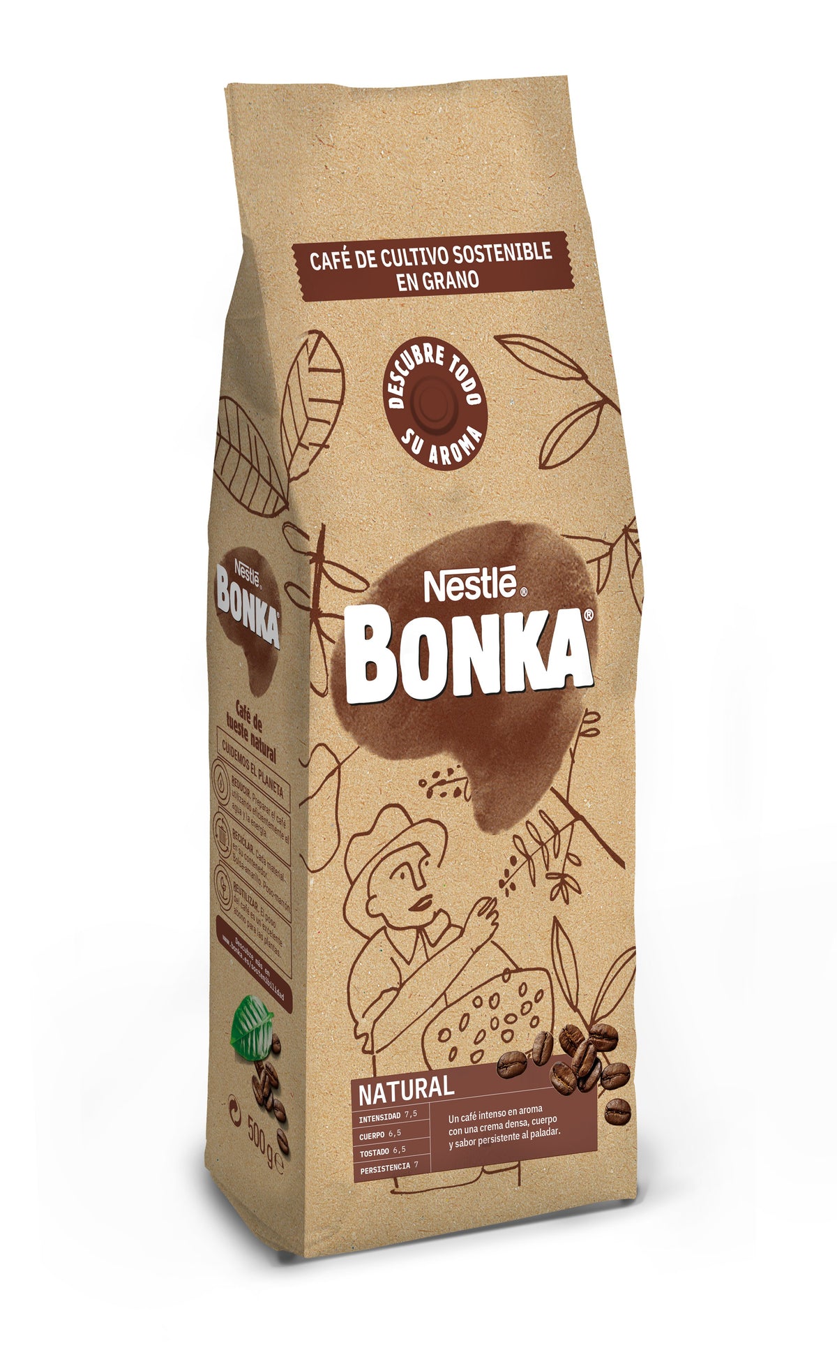 CAFE GRANO BONKA 12489818, 500GR NATURAL