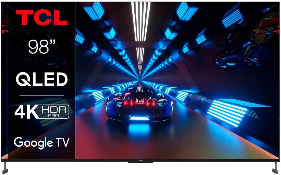 TV TCL 98" 98C735 UHD QLED GOOGLETV