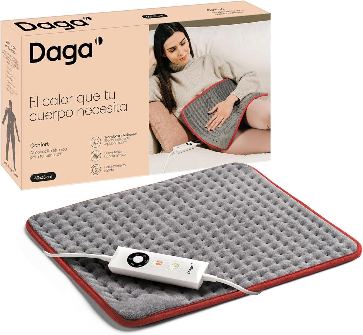 ALMOHADILLA DAGA C. 16872 40x35 110W 5T LAVABLE30º
