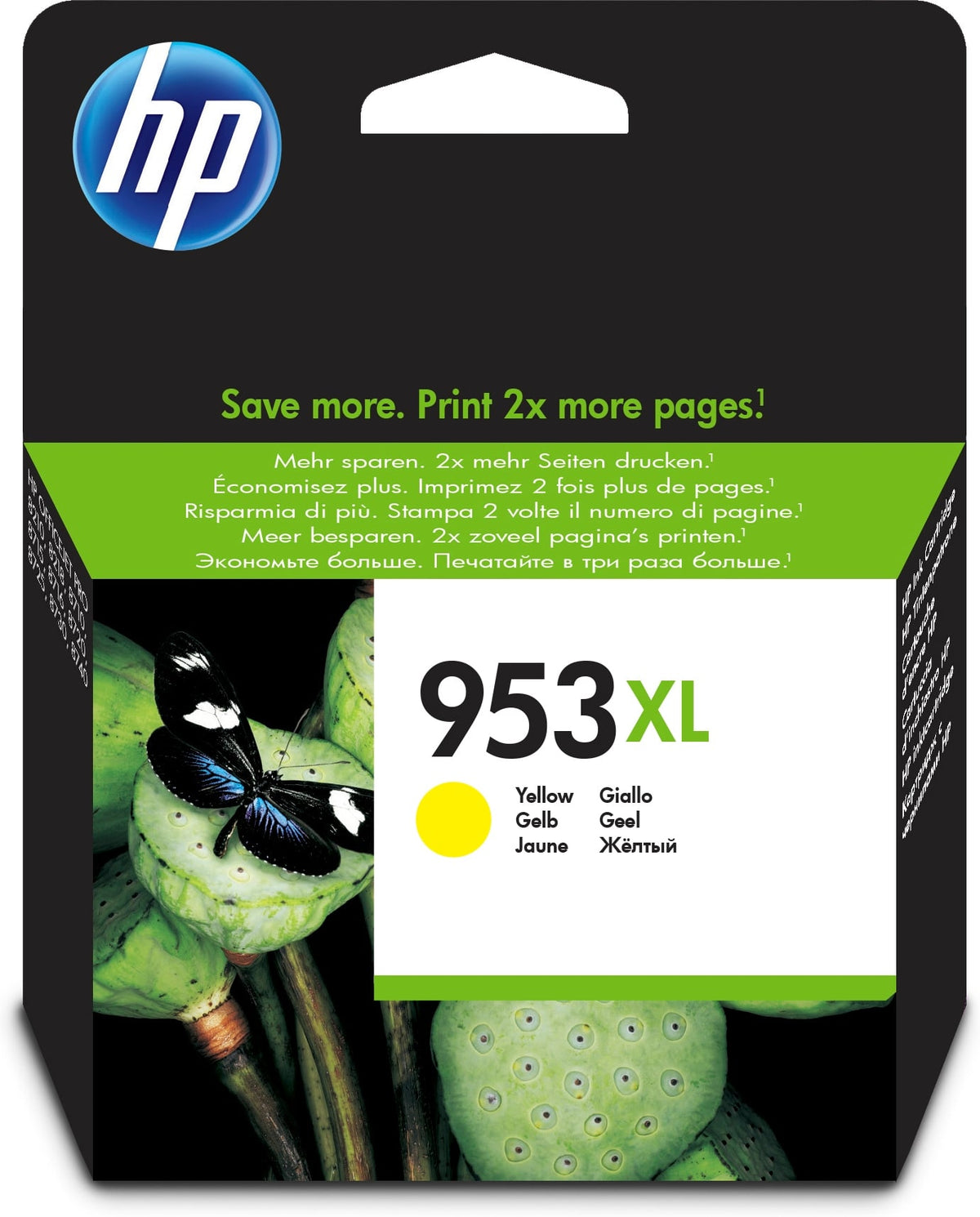 TINTA HP 953XL AMARILLO F6U18AEBGY