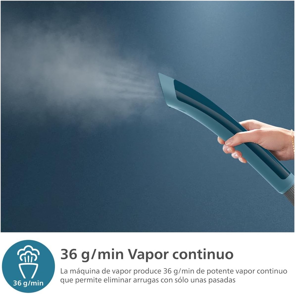 PLANCHA VERTICAL PHILIPS STE1040/20 1800W 1,8L 36G