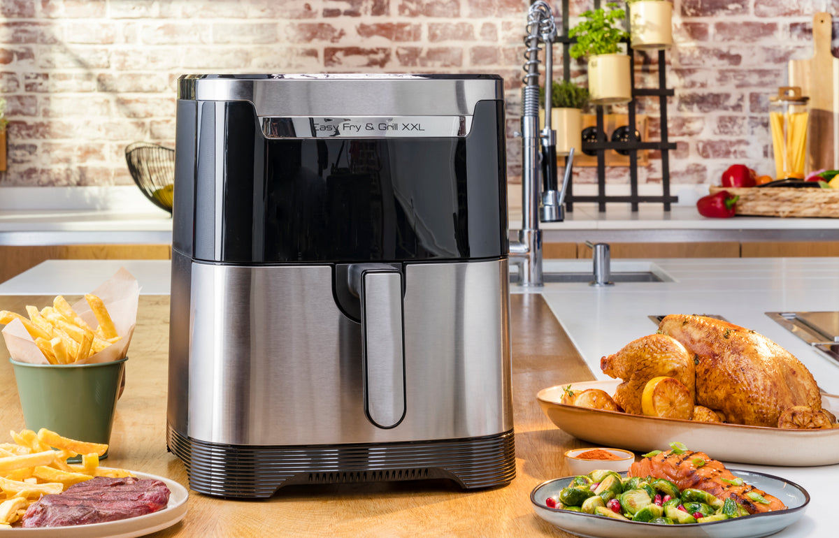 FREIDORA AIRE MOULINEX EZ801D 6,5L DIGITAL INOX