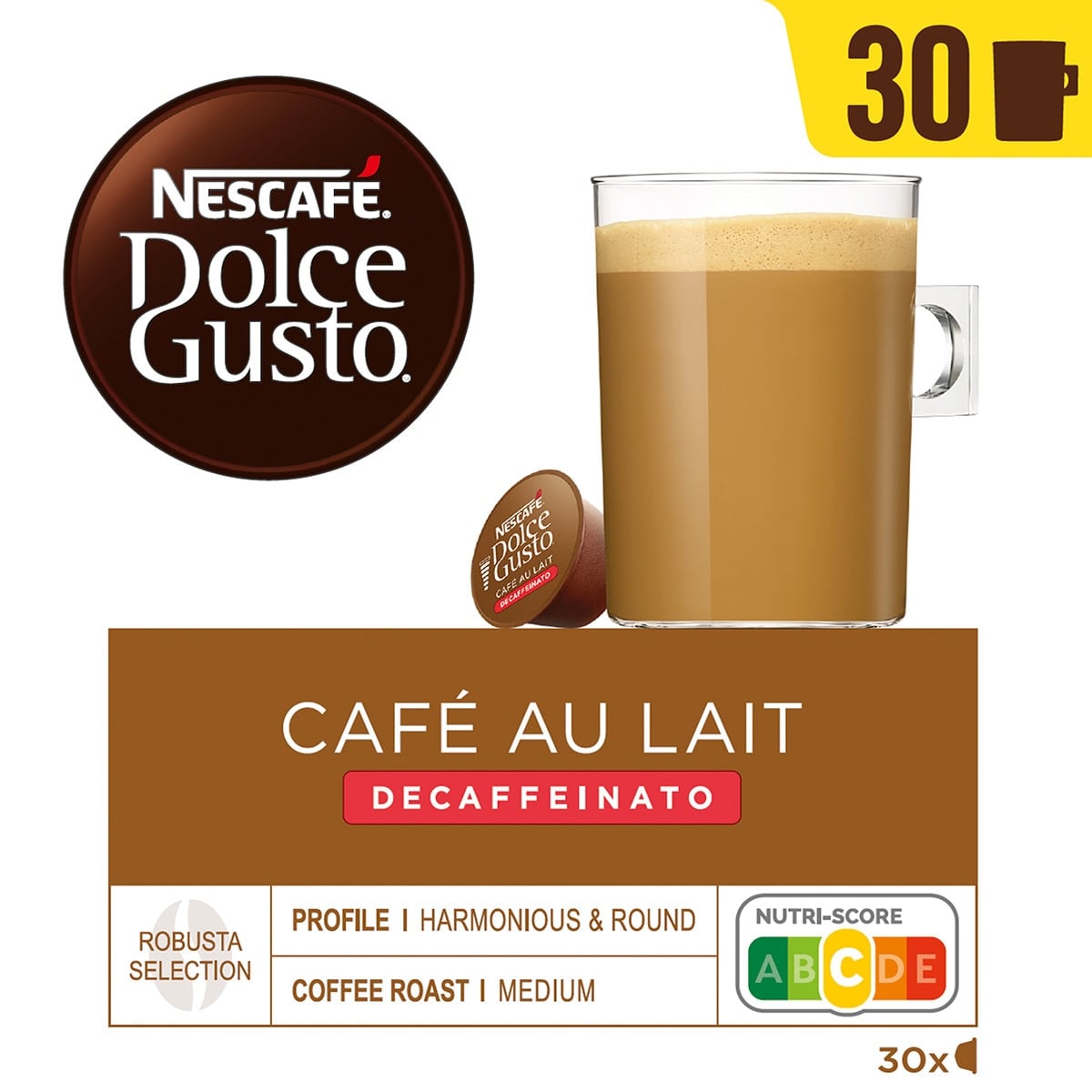 ESTUCHE DOLCE G. 12583889  CAFE AULAIT DESCAF 30C