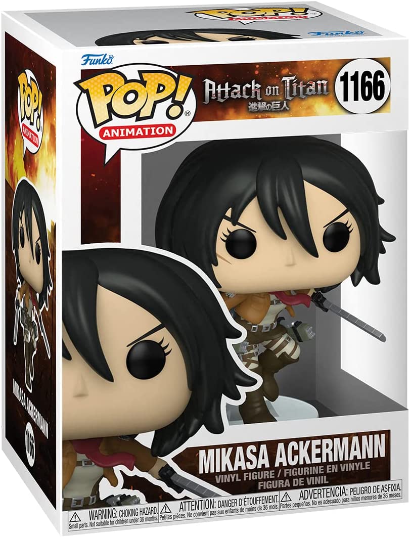 FUNKO ATTACK ON TITAN MIKASA ACKERMANN