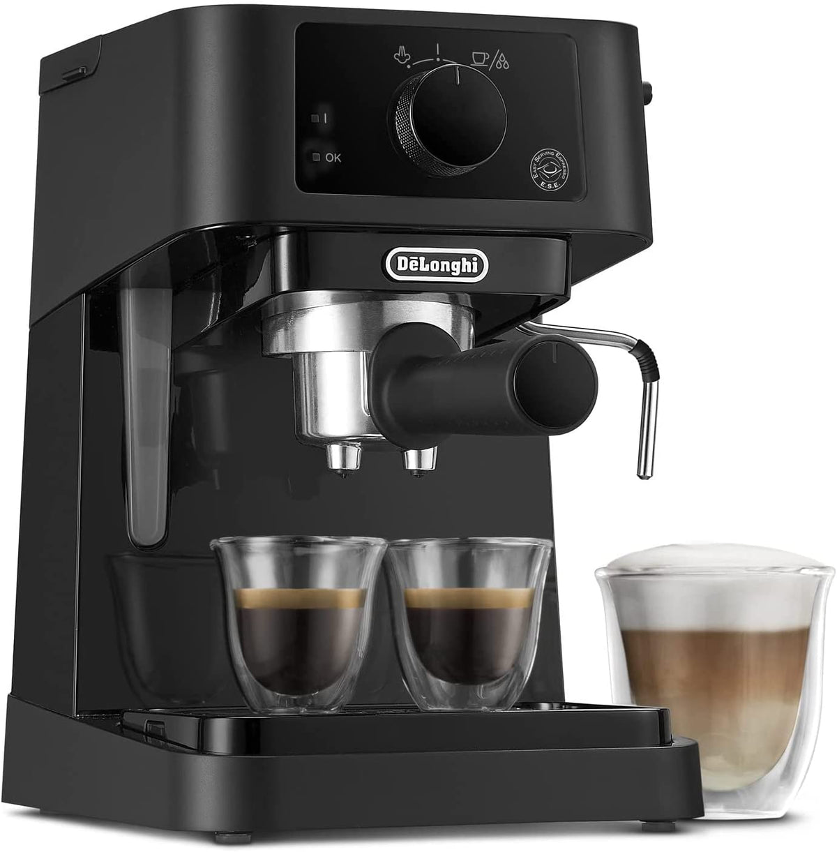 CAFET. DELONGHI EC235BK EXPRESS BRAZO NEGRA