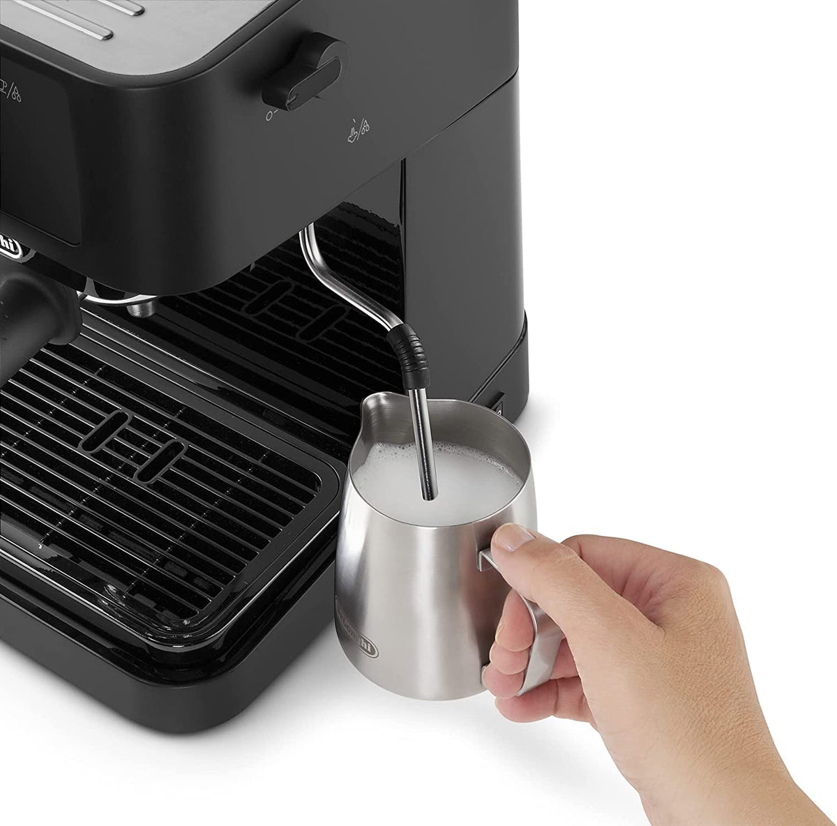 CAFET. DELONGHI EC235BK EXPRESS BRAZO NEGRA