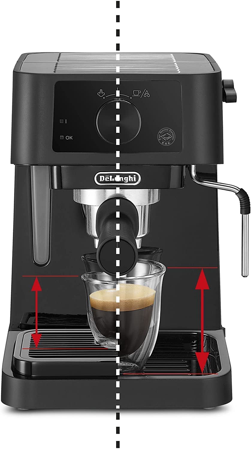 CAFET. DELONGHI EC235BK EXPRESS BRAZO NEGRA
