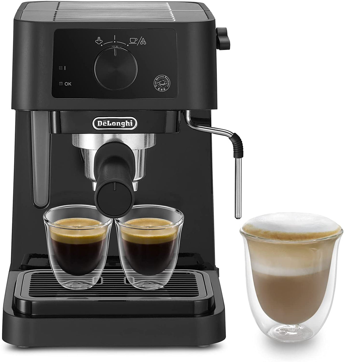 CAFET. DELONGHI EC235BK EXPRESS BRAZO NEGRA