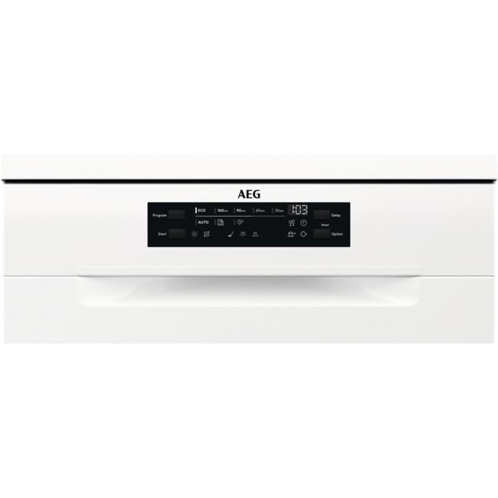 LVJ. AEG FFB74907ZW 3ªBAND 14SERV DSP BCO