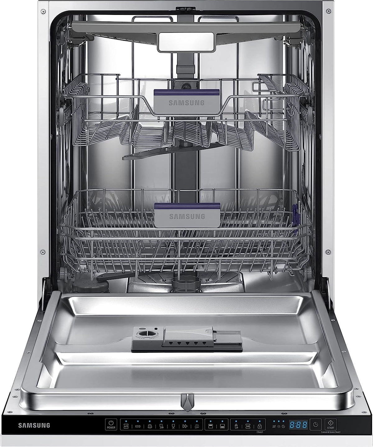 Samsung DW60M6050BB/EO – distribución interior