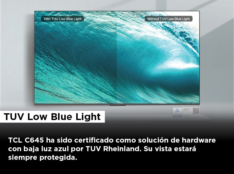 TV TCL 43" 43C649 UHD QLED GOOGLETV GAME MASTER