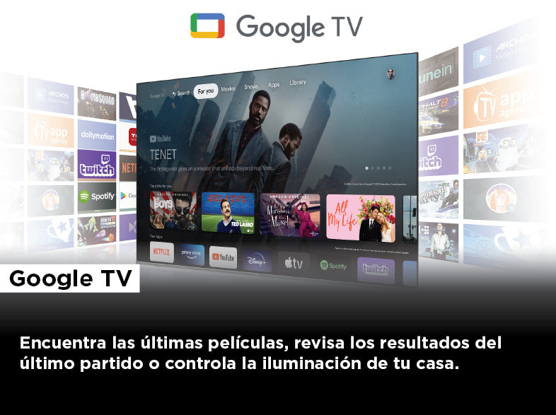 TV TCL 43" 43C649 UHD QLED GOOGLETV GAME MASTER