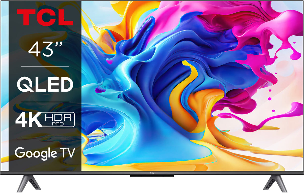 TV TCL 43" 43C649 UHD QLED GOOGLETV GAME MASTER