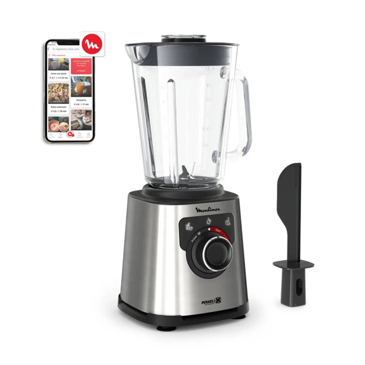 BATID. VASO MOULINEX LM871D 1200W V/C ESPATUL INOX