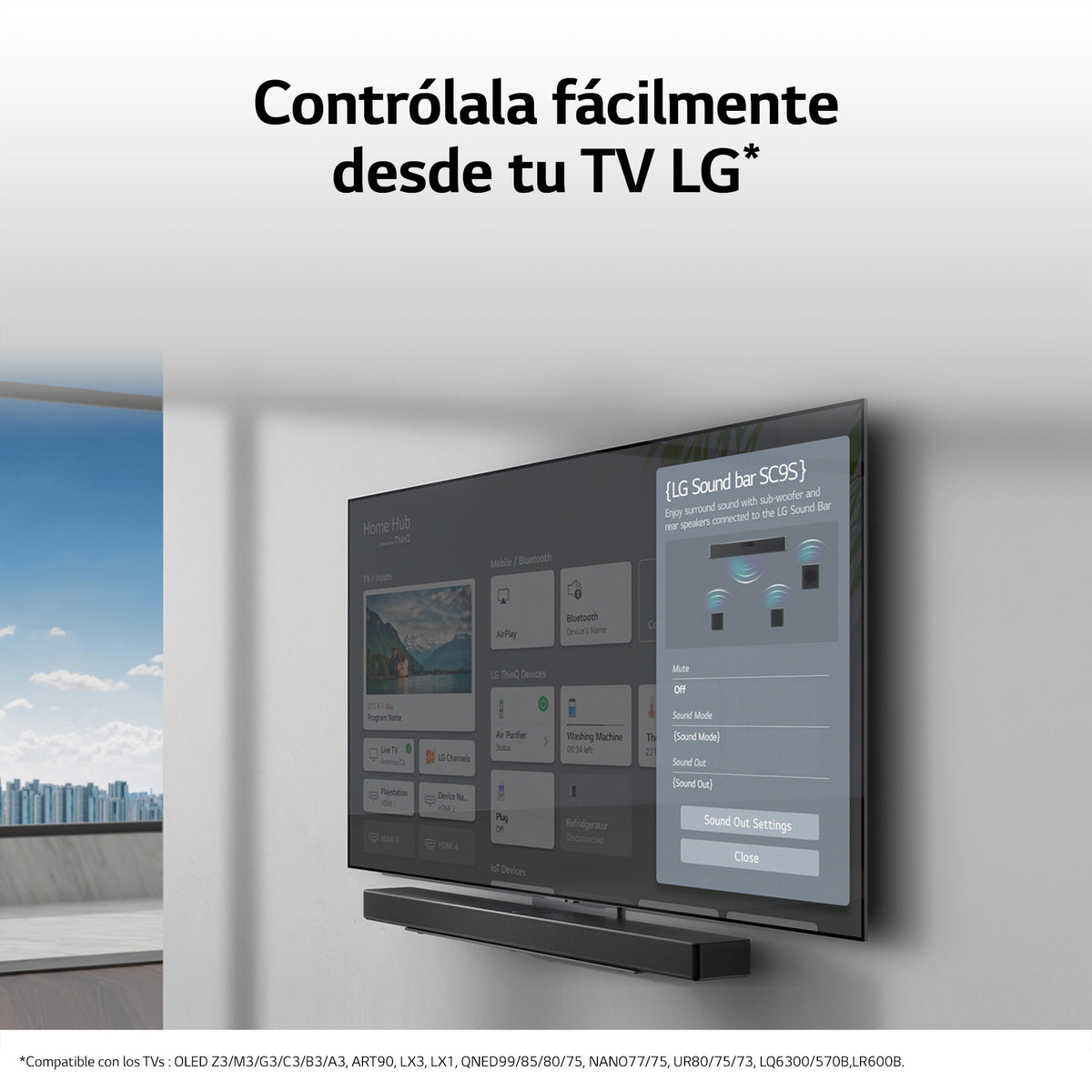 BARRASONIDO LG SC9S 3.1.3 400W DATMOS BT HDMI