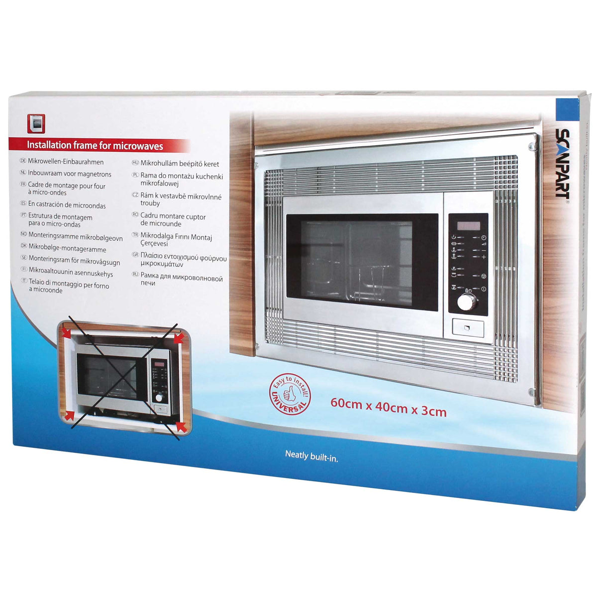 MARCO UNIVERSAL MICROONDAS ELKA 73.000.001.12 CROM