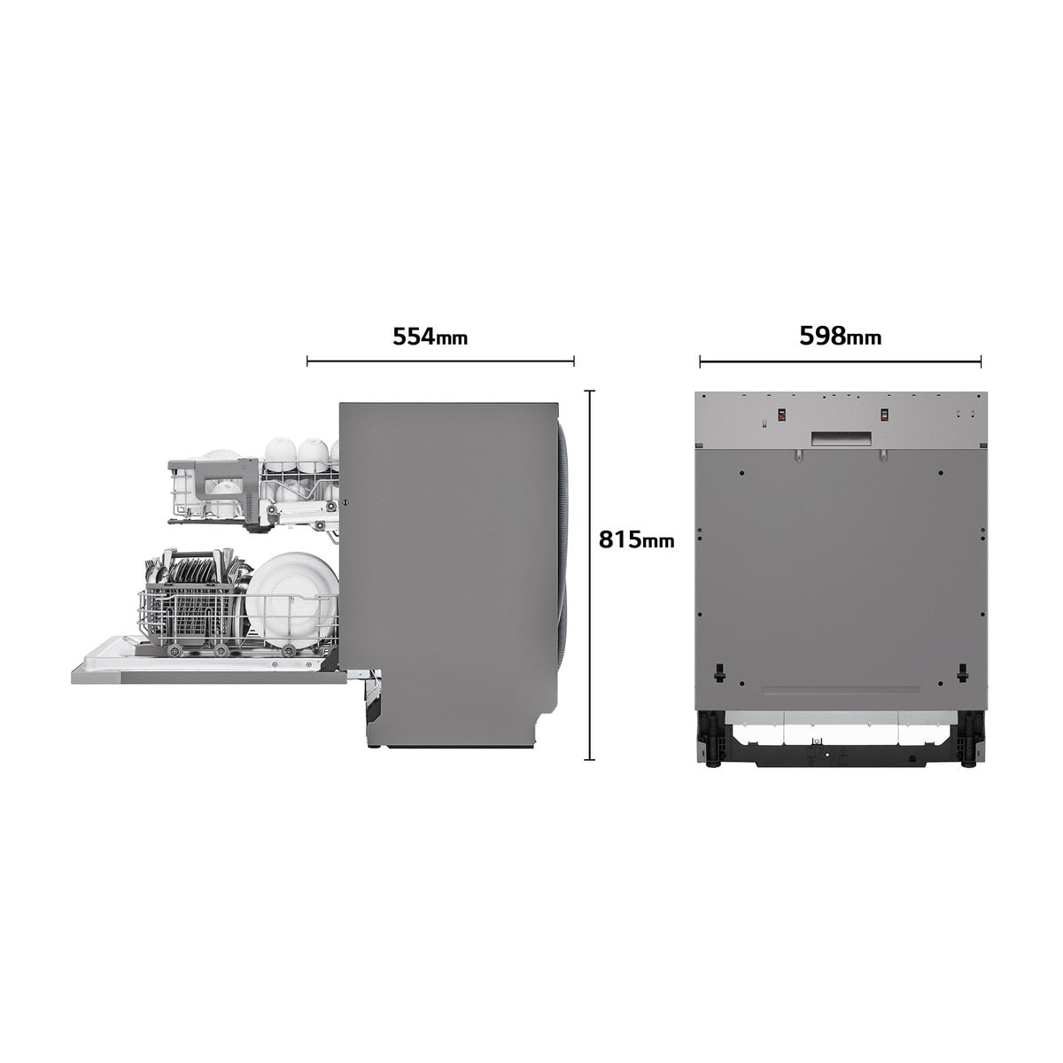 LVJ. LG DB242TX 9P QUASWASH 46DB INT