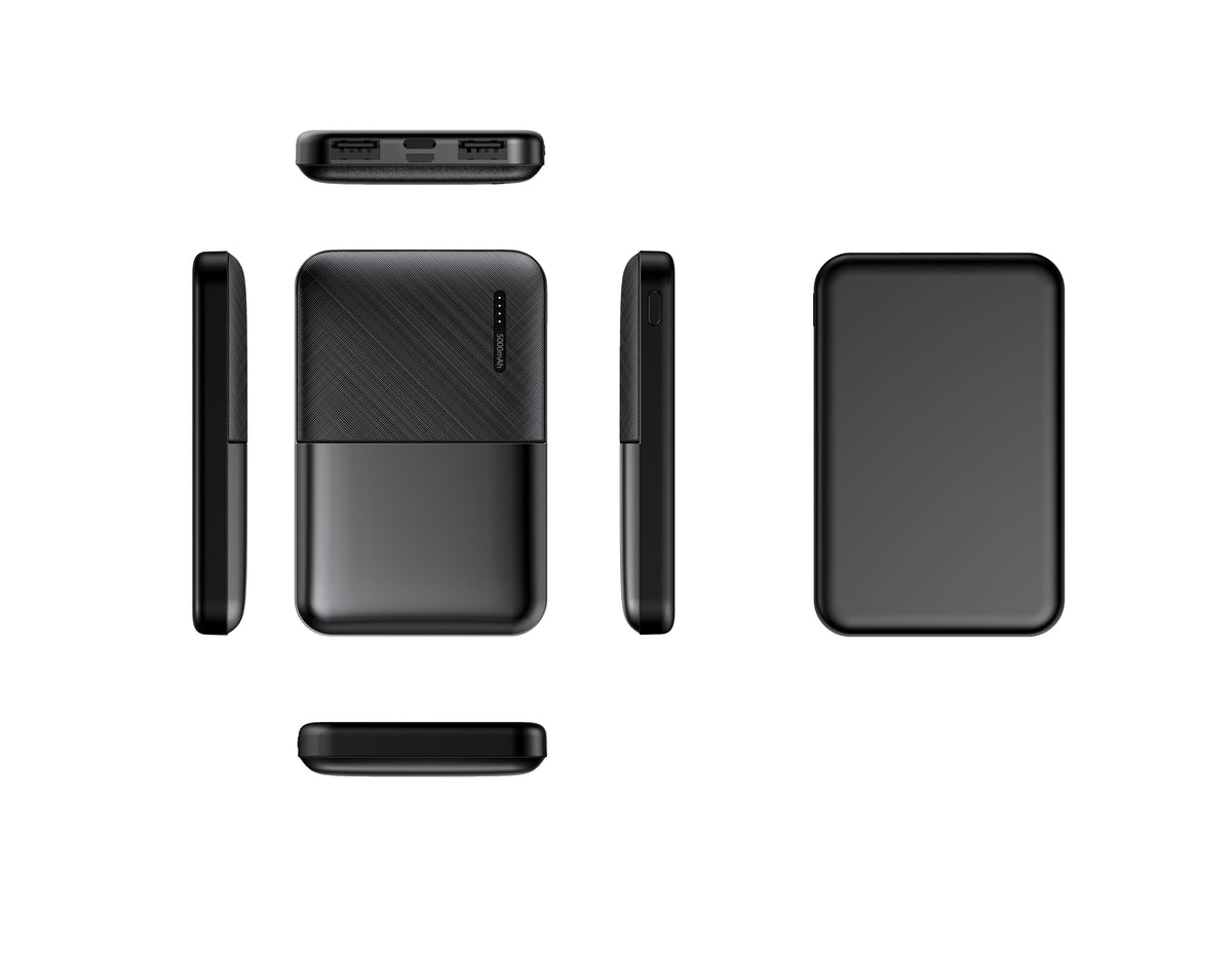 POWERBANK DCU 5K 2xUSB A 1xUSB C TRIPLE SALID