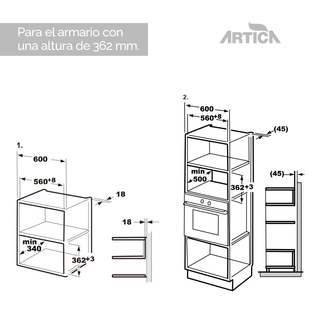MICR. ARTICA AMW2004582IDX INTE DSP 20L GRILL