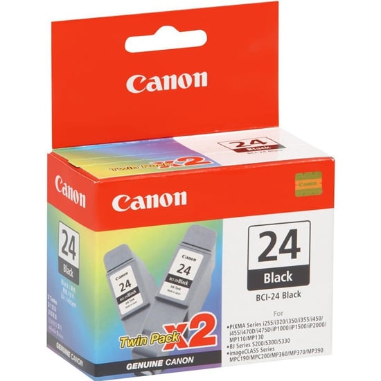 Cartucho tinta CANON BCI24BTP, pack 2 P/S200 S30