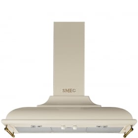 CAMP. SMEG KC19POE 90CM 820m3/h PARED CREMA