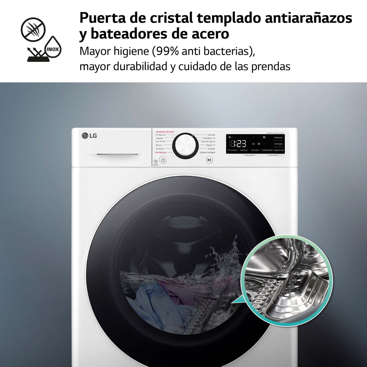 LVD. LG F4WR6009A0W 9K 1400R SMART STEAM