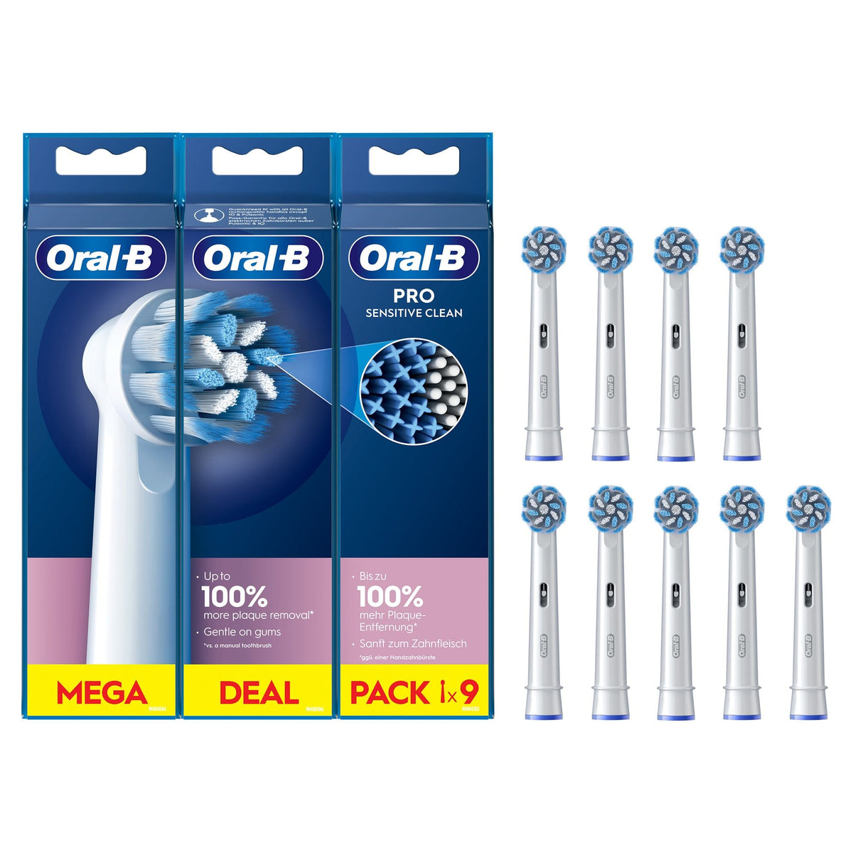ACC. ORALB EB60X SENSITIVE CLEAN WE FFS (3+3+3)=9U