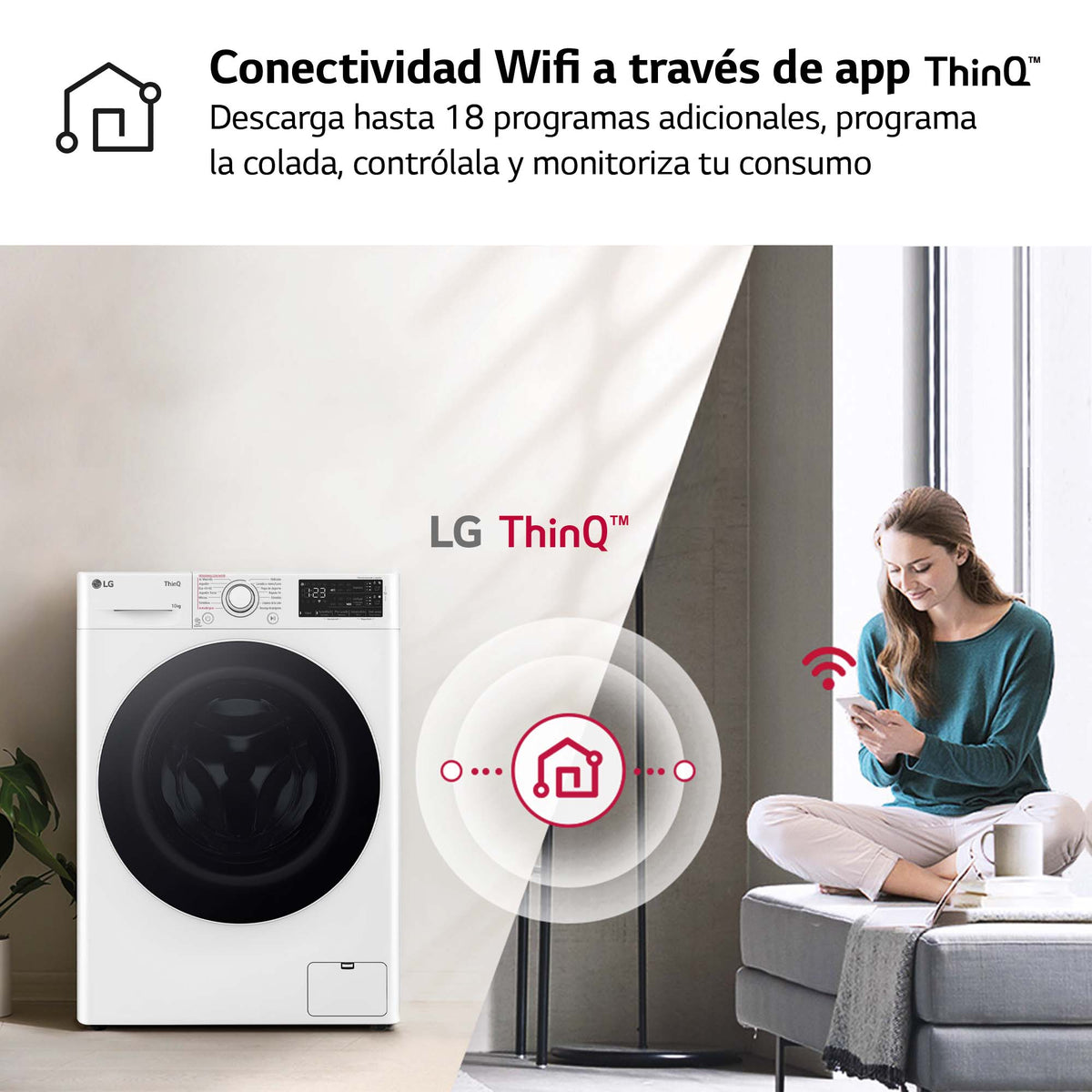 LVD. LG F4WR5510A0W 10K 1400R BCA ATD STEAM WIFI