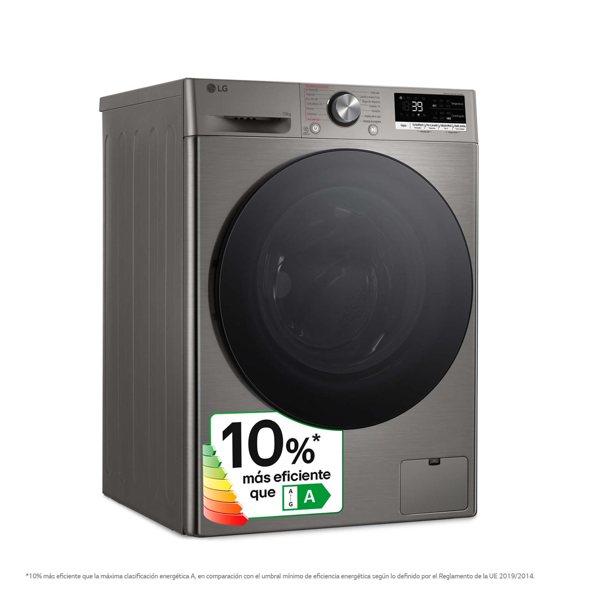 LVD. LG F4WR7010AGS 10K 1400R INOX STEAM+ WIFI