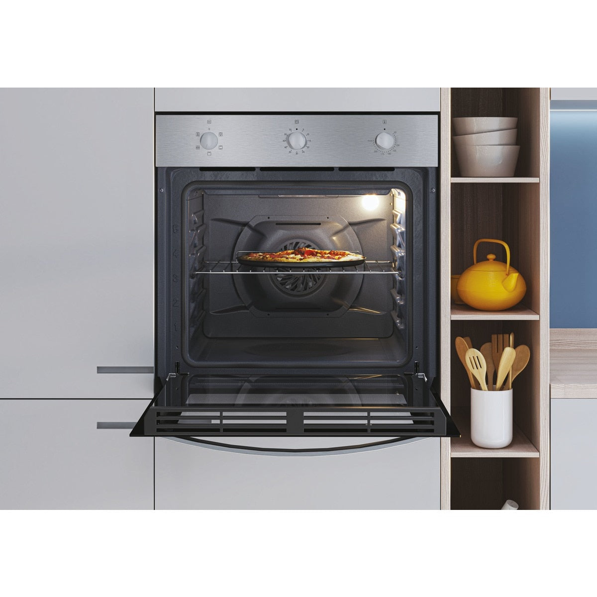 HORNO CANDY FIDCX532 70L GT MULTI INOX