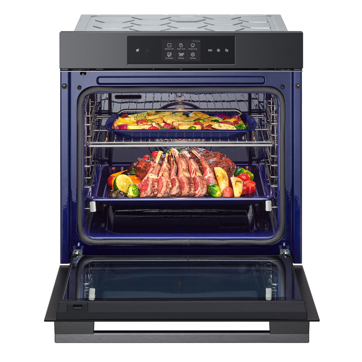 HORNO LG WSED7665B 76L GT PIROLITICO NEGRO