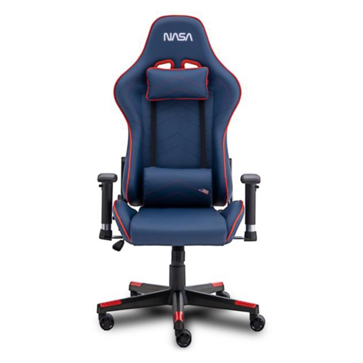 SILLA GAMING NASA GALACTIC AZUL/ROJO