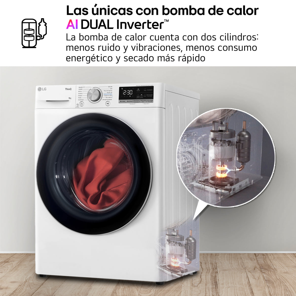 SECADORA LG RH90V9AV3N 9K BC BCA DSP WIFI