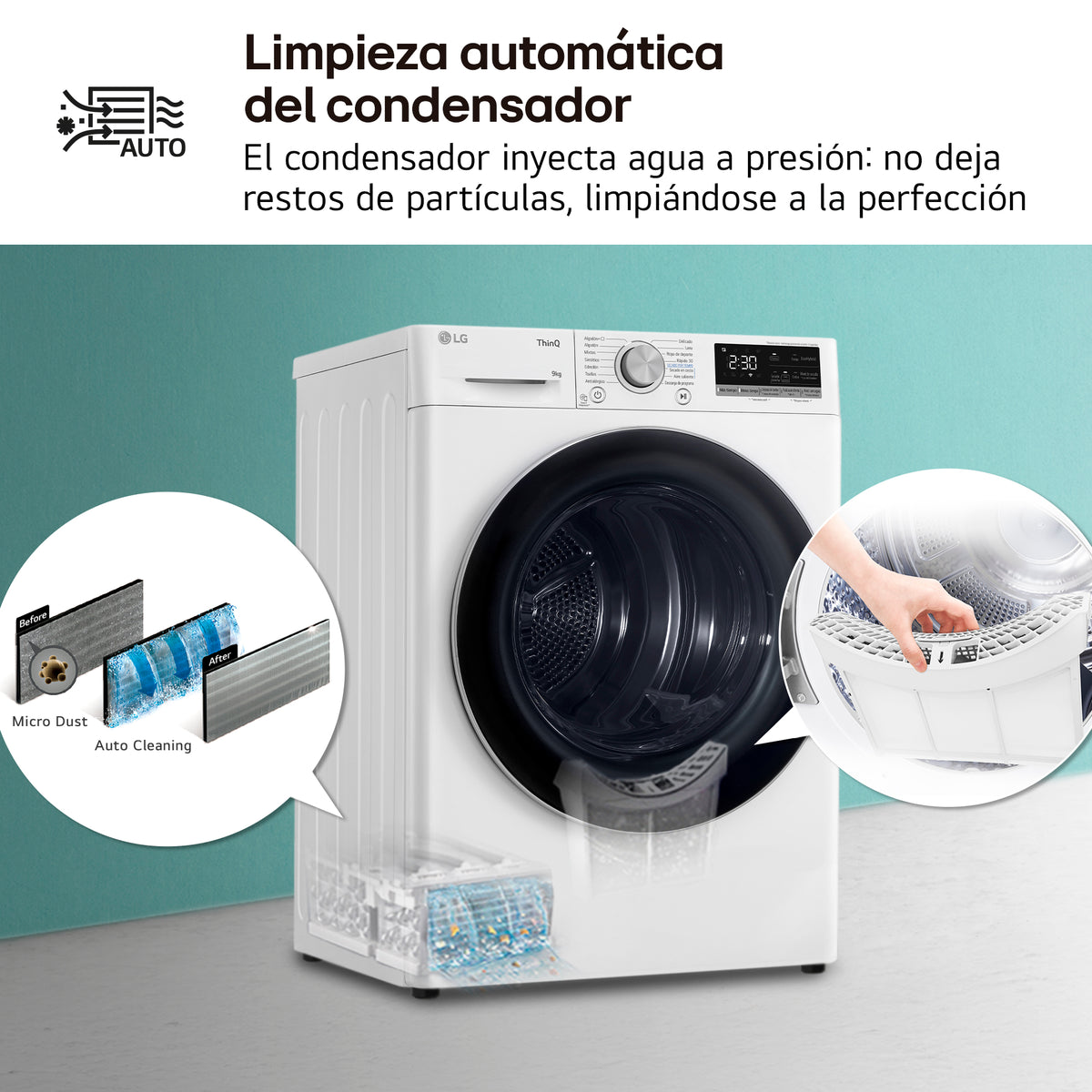 SECADORA LG RH90V9AV3N 9K BC BCA DSP WIFI