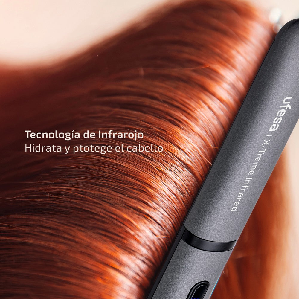 PLANCHA PELO UFESA X-TREME INFRARED 230º CERAMICA
