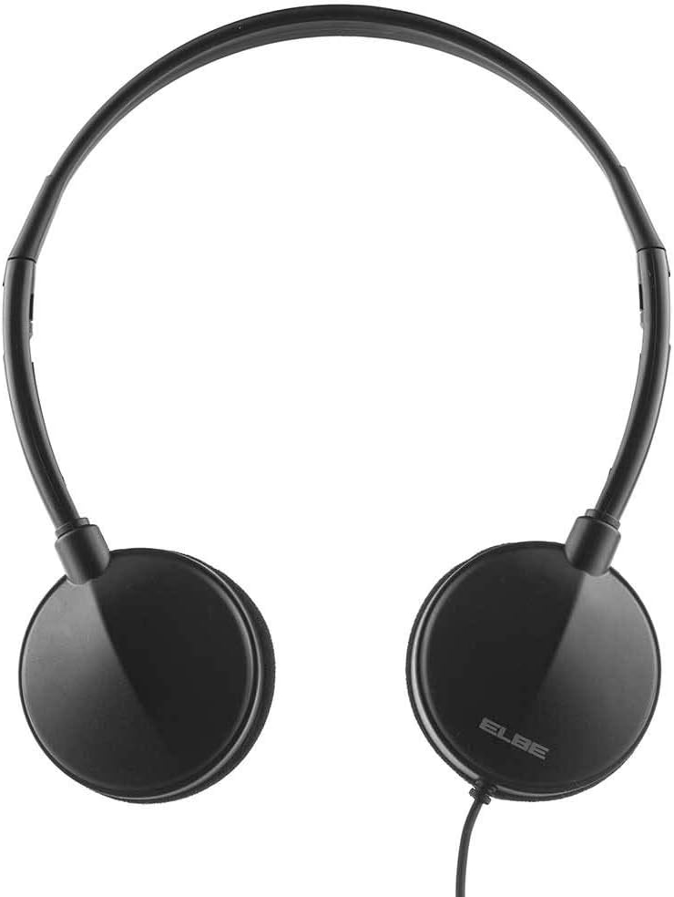AURICULARES ELBE AU889 TV DIADEMA CABLE 5MTS NEG