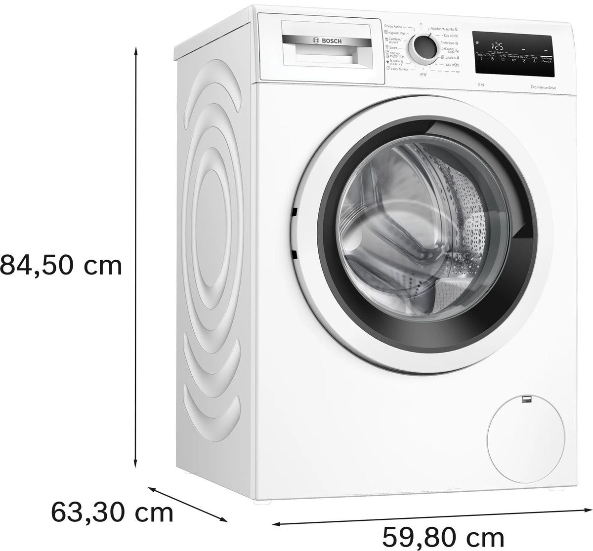 LVD. BOSCH WAN24272ES 8K 1200R BCA