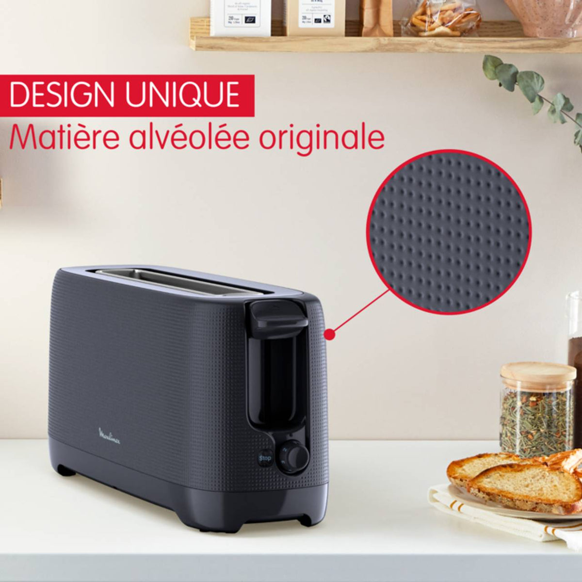 TOST. MOULINEX LS2M0810 1R LARGA NEGRO