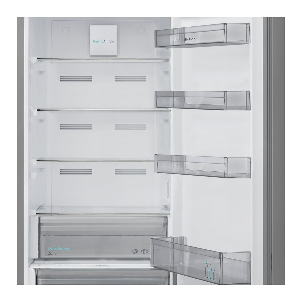 Frigorífico combi Sharp SJFBA22IMXPEES, imagen complementaria 2