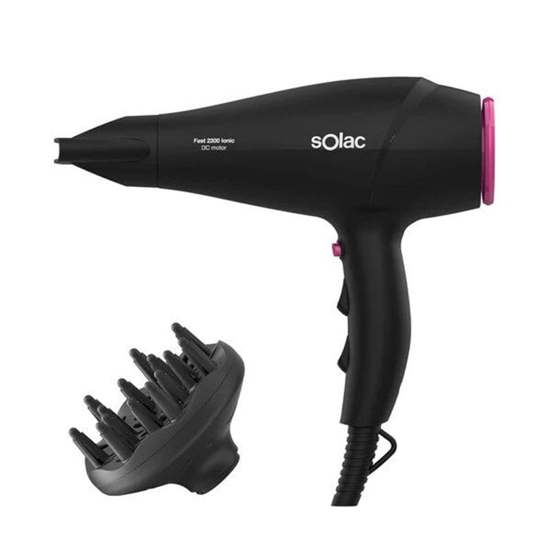 SECADOR SOLAC SH7083 2200W.ION DIFUSOR